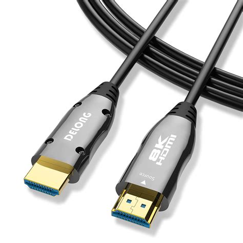 Cable HDMI de fibra 8K de 9 m DELONG HDMI 2 1 cable de fibra óptica