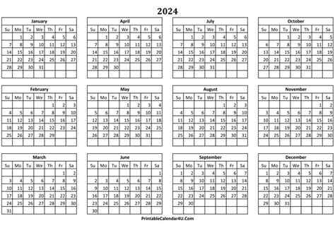 Printable Yearly Full Moon Calendar For 2024 Calendar 2024 Ireland