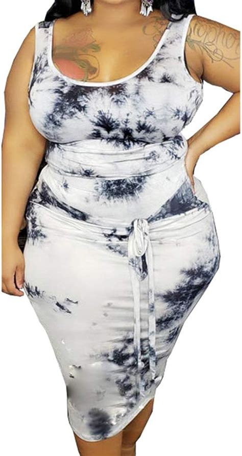 Plus Size Skirt Sets Sexy Two Piece Skirt Outfits For Women