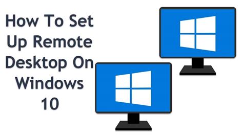 Every version of microsoft windows from windows xp onward includes an installed remote desktop connection (rdc) (terminal services) client (mstsc.exe) whose version is determined by that of the operating system or by the last applied windows service pack. How To Set Up Remote Desktop On Windows 10