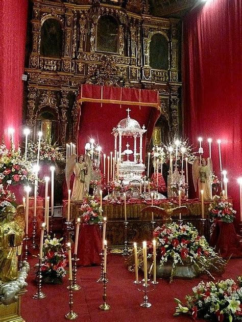 New Liturgical Movement Some Altars Of Repose In Spain