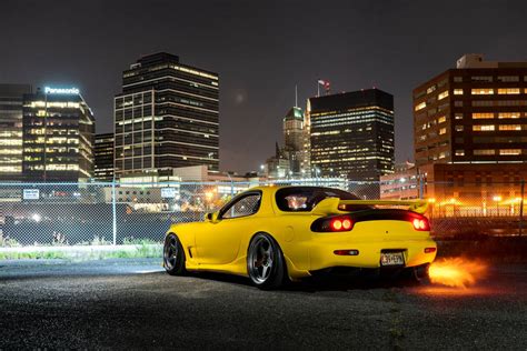 Rx7 veilside can do it too. Yellow Mazda Rx7 Fd Wallpaper by Dneo1299 on DeviantArt