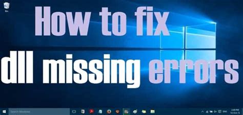 How To Fix Any Dll Error In Any Windows Version Techworm