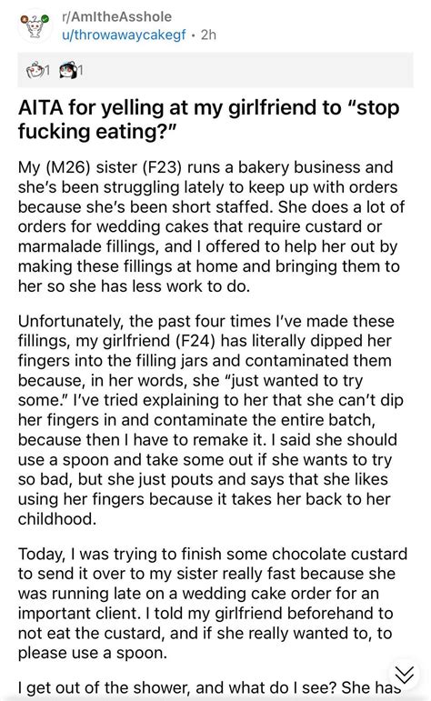 Aita For Yelling At Ex Husband