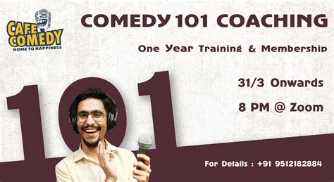 Comedy 101 Coaching