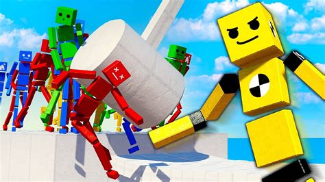 Ragdolls Try To Complete Obstacle Course Fun With Ragdolls The Game