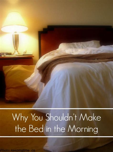 Why You Shouldnt Make The Bed In The Morning Retro Housewife Home