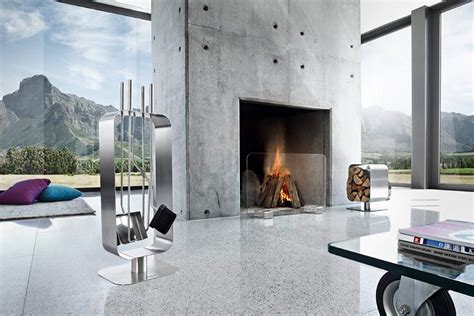 Modern Minimalist Glass Fireplace Screen Single Glass Panel Freestanding Interior Design Ideas