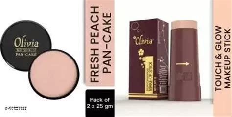 Olivia Make Up Stick 05 And Pan Cake 23 Concealer Touch And Glow Fresh