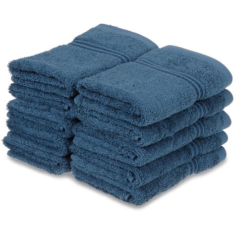 Impressions Derry Solid Egyptian Cotton 10 Piece Face Towel Set