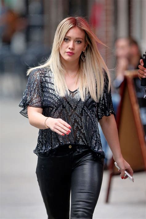 HILARY DUFF on the Set of Younger in New York 11/05/2015 - HawtCelebs