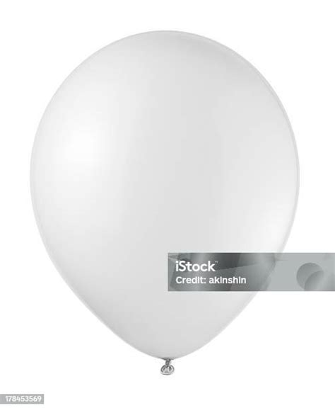 Balon Putih Foto Stok Unduh Gambar Sekarang Balon Warna Putih