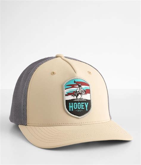 Hooey Cheyenne Stretch Trucker Hat Mens Hats In Tan Grey Buckle