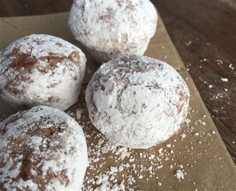 Baked Powdered Donut Holes Recipe