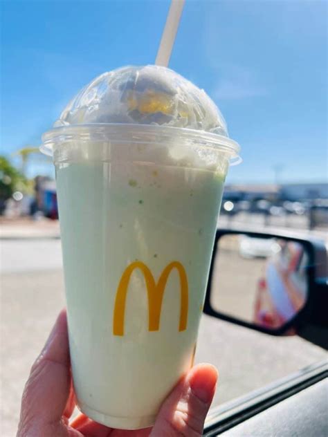 Mcdonald S Shamrock Shake 2023 Is Back And We Had To Try It Of Course