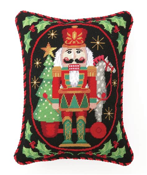 Features: -Handmade needlepoint pillow. -Cotton velvet backing