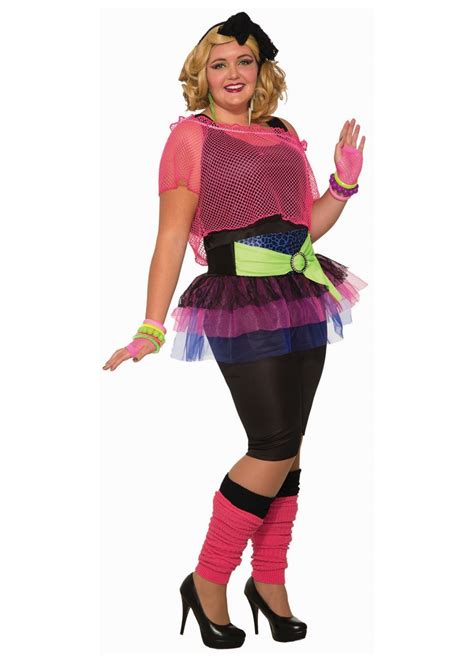 women s plus 80s disco night costume accessories