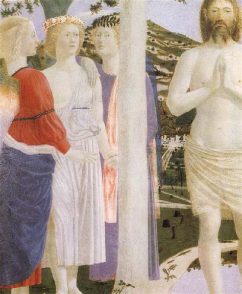 Edouard Vuillard Museum Detail Of Baptism Of Christ Piero Della Francesca