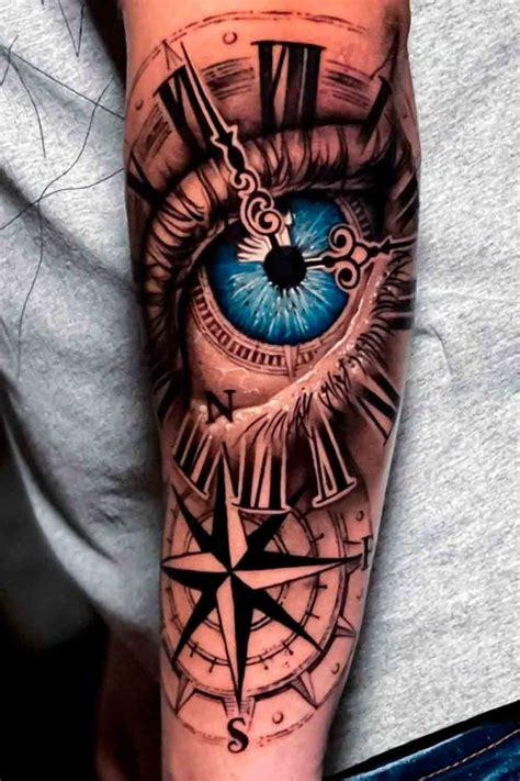 tatuagem de olho no antebraco Tatuagem masculina braço Tatuagem