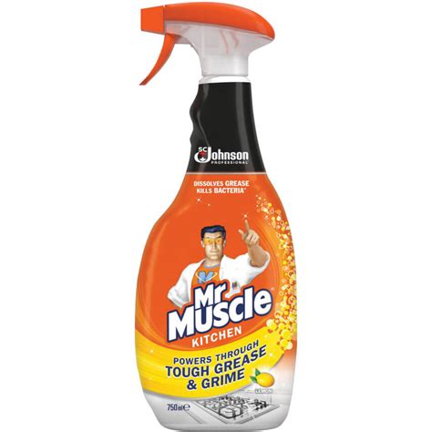 Mr muscle® kitchen cleaner kills 99.99% of germs. Mr Muscle Advanced Power Kitchen CLeaner, 750ml - Glocery