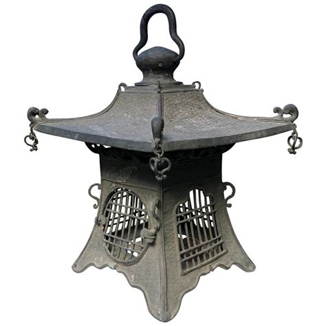 Japanese pagoda lantern a mini 3d kit tea light candle holder to get one man one garage. Japan Fine Antique Cast Bronze "Pagoda Roof" Lantern ...