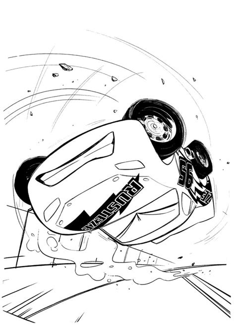Printable high resolution coloring pages of lightning mcqueen cruz jackson storm and more. Cars 3 coloring pages to download and print for free