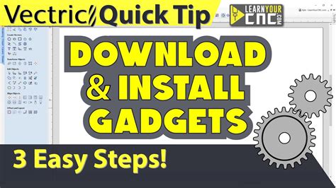 How To Download And Install Gadgets In Vectric Software Vectric