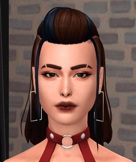 Roxy Hair Eyebrows Ms Mary Sims On Patreon In 2021 Sims 4 Hot Sex Picture