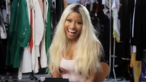 Nicki Minaj Interviews Herself In Funny Behind The Scenes Footage From Elle Cover Shoot Video