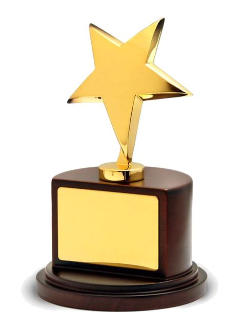 Award Star Png Trophy Png Free Transparent Png Download Pngkey