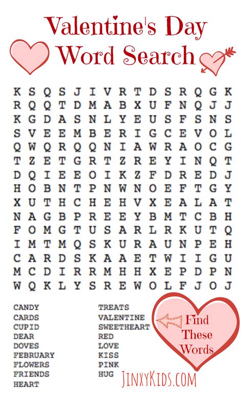 Printable Valentine Worksheets Photos Cantik