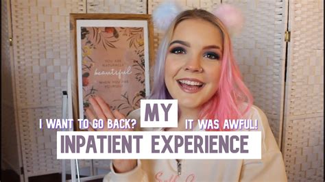 My Inpatient Experience Anorexia Recovery Journey Youtube