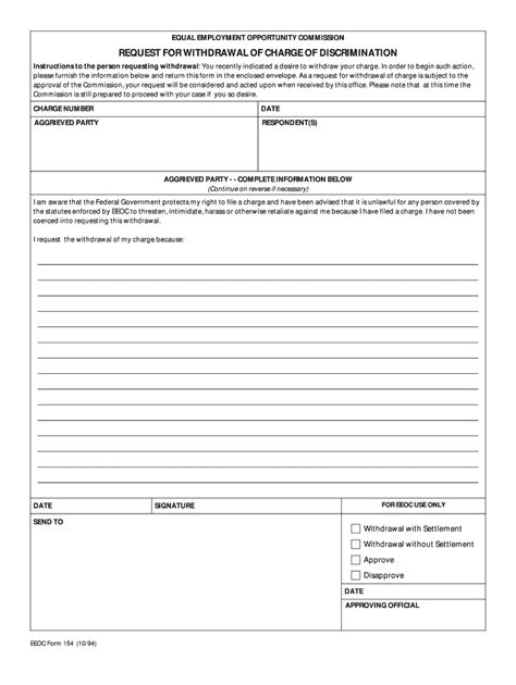 Eeoc Form 154 Fill Out And Sign Online Dochub