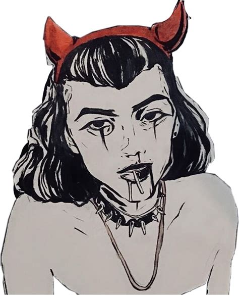 Gothgirl Emo Diabla Goth Freetoedit Sticker By Cherryflame