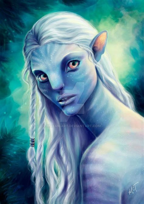 Avatar Oc Albino Avatar Poster Avatar Fan Art Alien Avatar