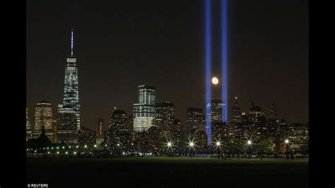 911s Tribute In Light Beams In Nyc