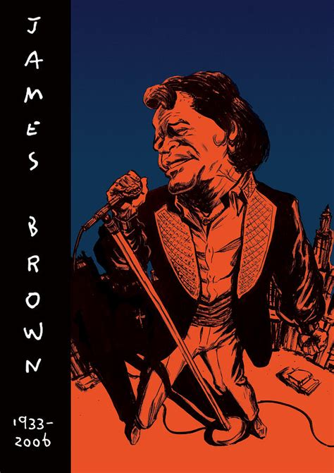 James Brown Drawing By Thomas Seltzer Pixels
