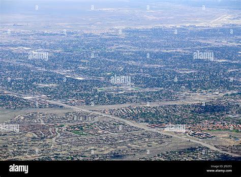 Albuquerque Aerial View Stock Photo Alamy