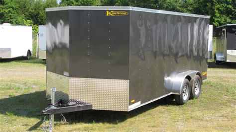 Tandem Enclosed Trailers For Sale By Kaufman Trailers!
