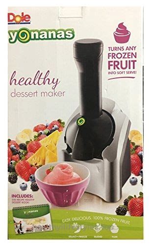 Dole Yonanas The Healthy Dessert Maker Includes Recipe Book With 200