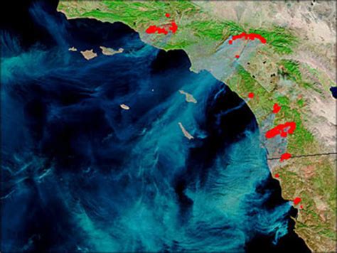 Satellite Images California Wildfires CBS News