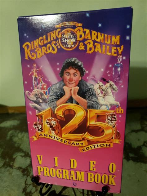 Ringling Brothers Barnum Bailey Circus VHS 125th Edition Video