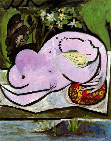 Female Nude In The Garden 1934 Pablo Picasso WikiArt Org