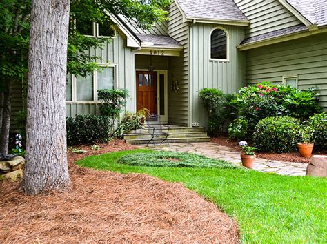 Iron will farm, home of 'the original mulch master' offers two varieties of shredded straw. Raleigh Lawn Care Service | Triangle Landscaping ...