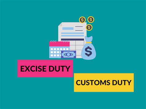 Difference Between Excise Duty And Customs Duty Diferr