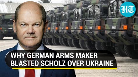 German Defence Contractor Up In Arms After Berlins Aid For Kyiv Need