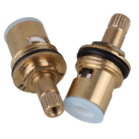 Brass Tap Ceramic Disc Cartridge Valve Core Faucet Anticlockwise Hot