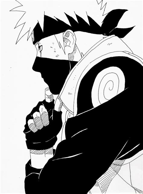 Kakashi Hatake Drawing At Getdrawings Free Download