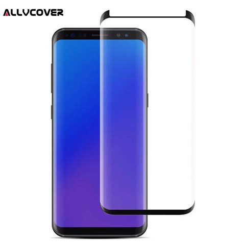 allvcover tempered glass screen protector for samsung galaxy s9 glass 3d curved protector for