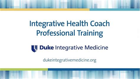 What Is Duke Health And Well Being Health Coach Professional Training
